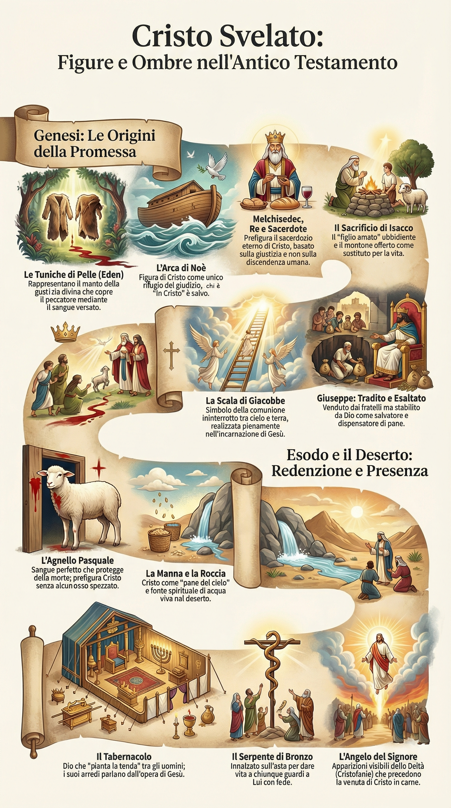 Ombre del Messia: Scoprire Cristo nelle Pagine dell'Antico Testamento